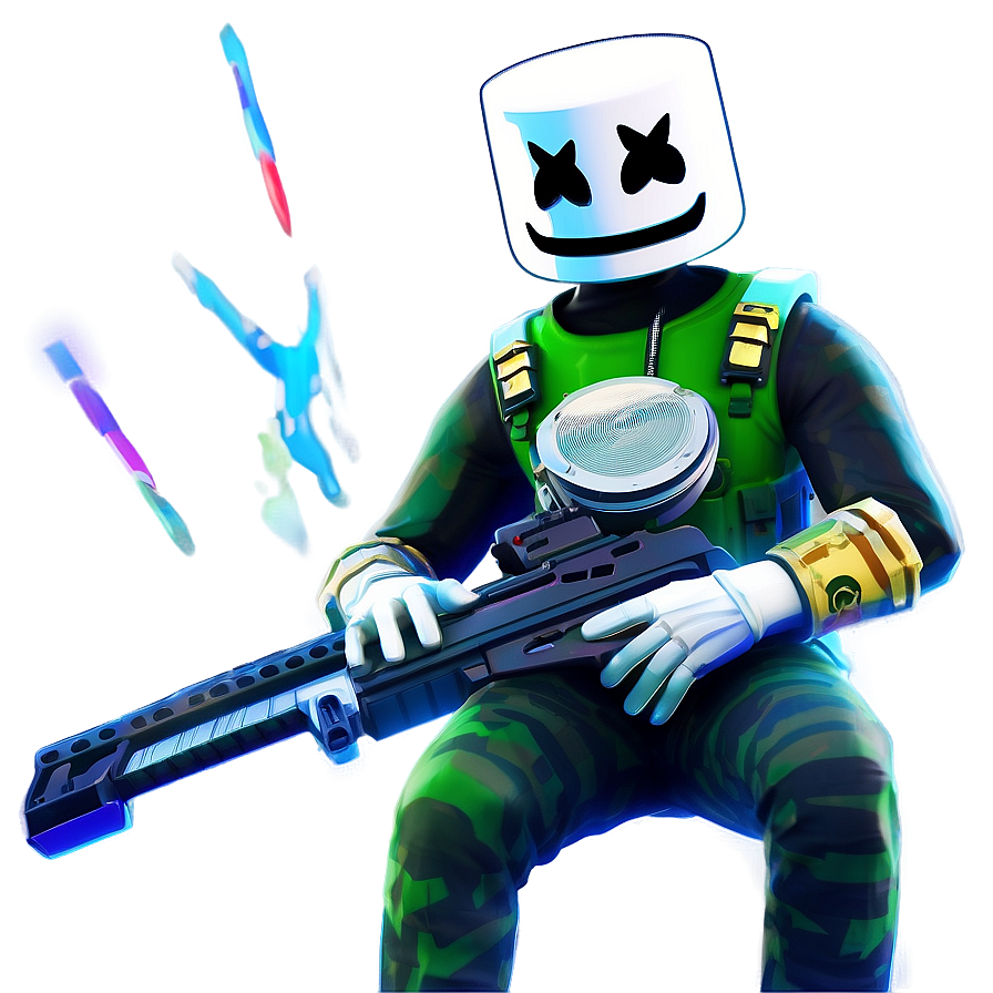 Marshmello Fortnite Loading Screen Png 06252024