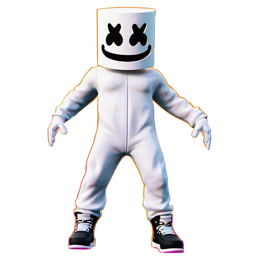 Marshmello Fortnite Victory Scene Png Nrx