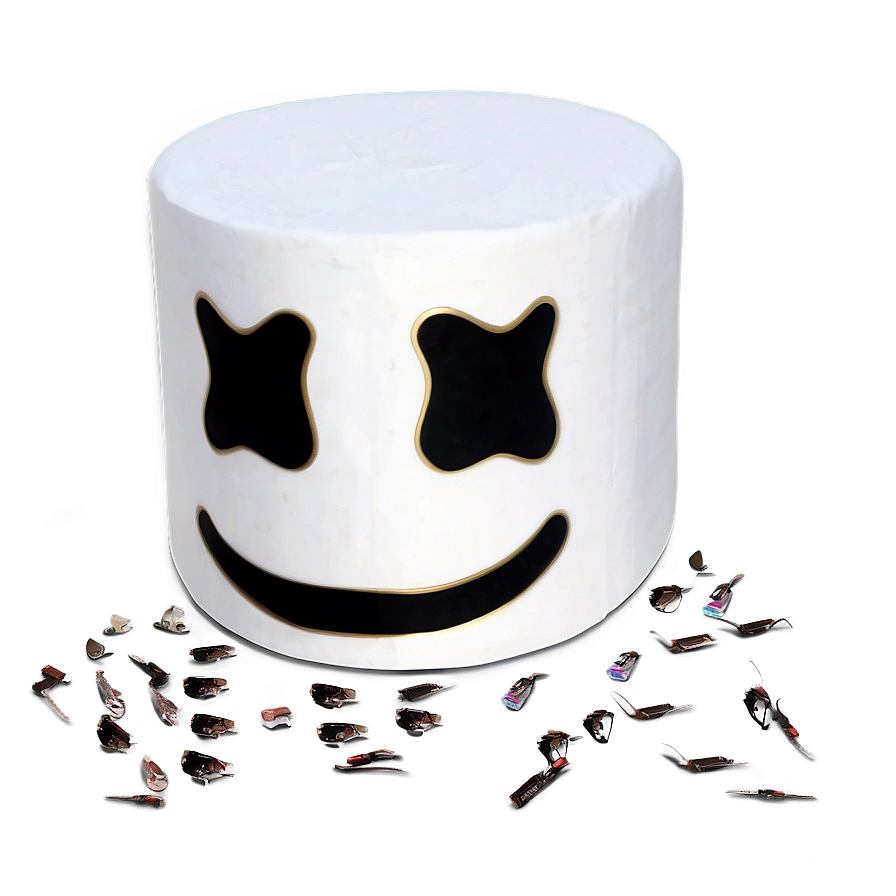 Marshmello Mask Png 95