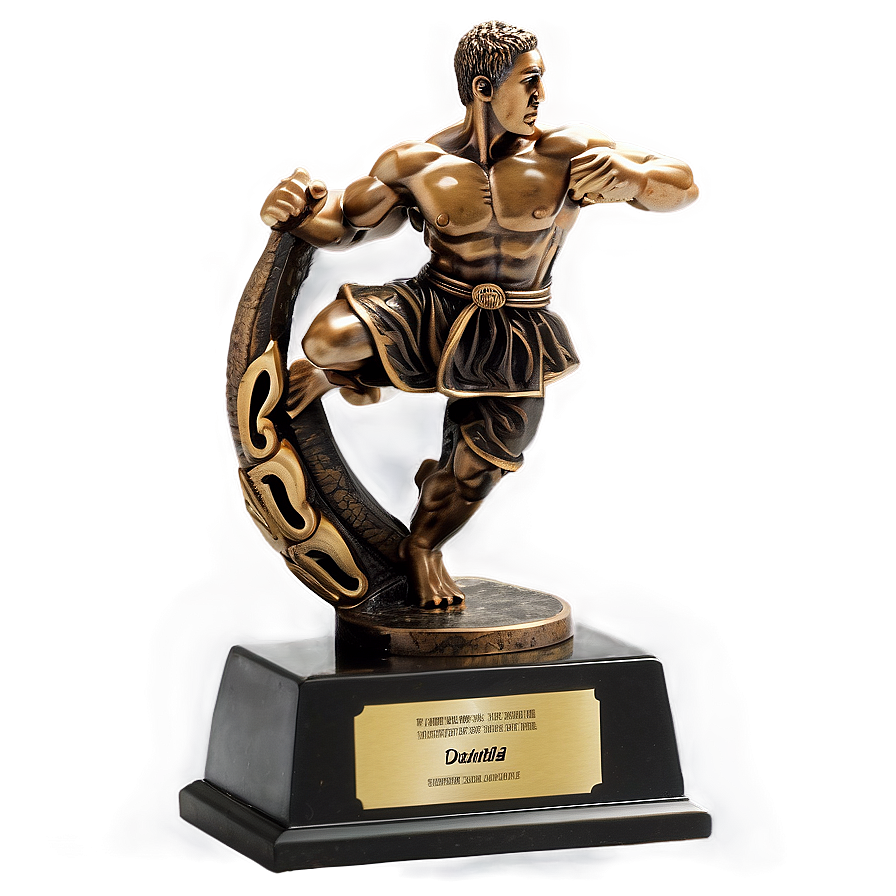 Martial Arts Trophy Png Eut73