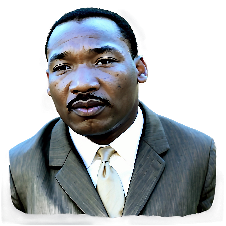 Martin Luther King Jr Peaceful Leader Png Lyv99