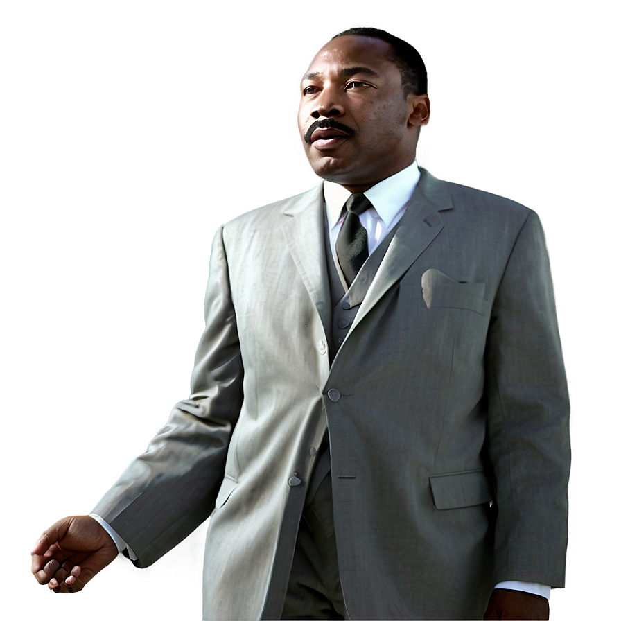 Martin Luther King Portrait Png 06202024