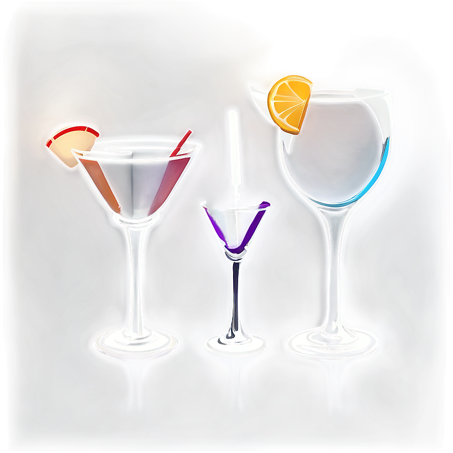 Martini Glass Silhouette Png Dje