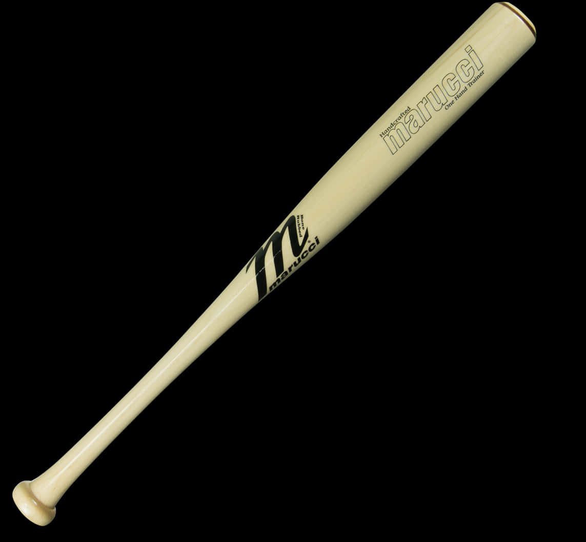 Marucci Baseball Bat Isolatedon Black