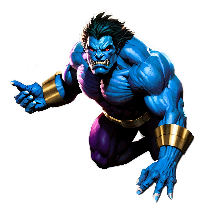 Marvel Comics Beast Png 06242024