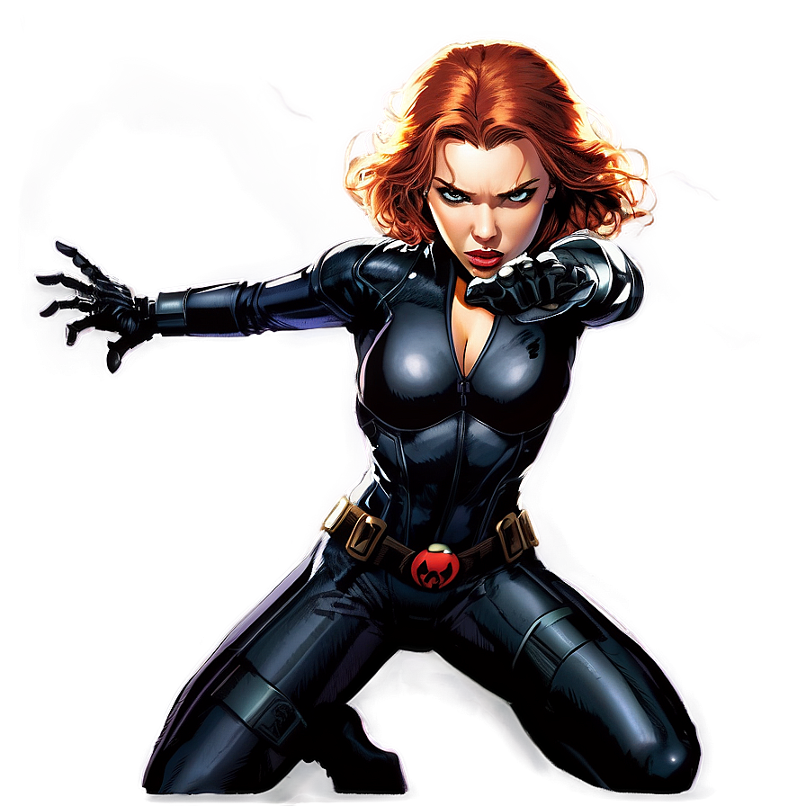 Marvel Comics Black Widow Png Eei25