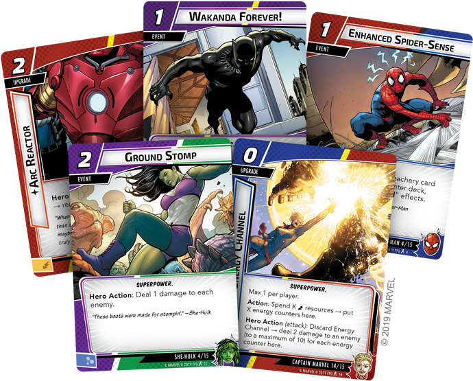 Marvel Heroes Card Game Collection