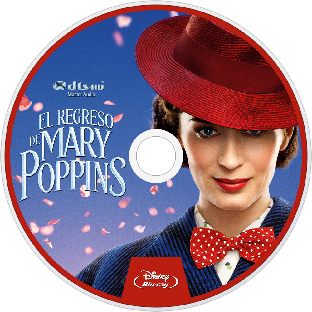 Mary Poppins Returns Blu Ray Disc Design