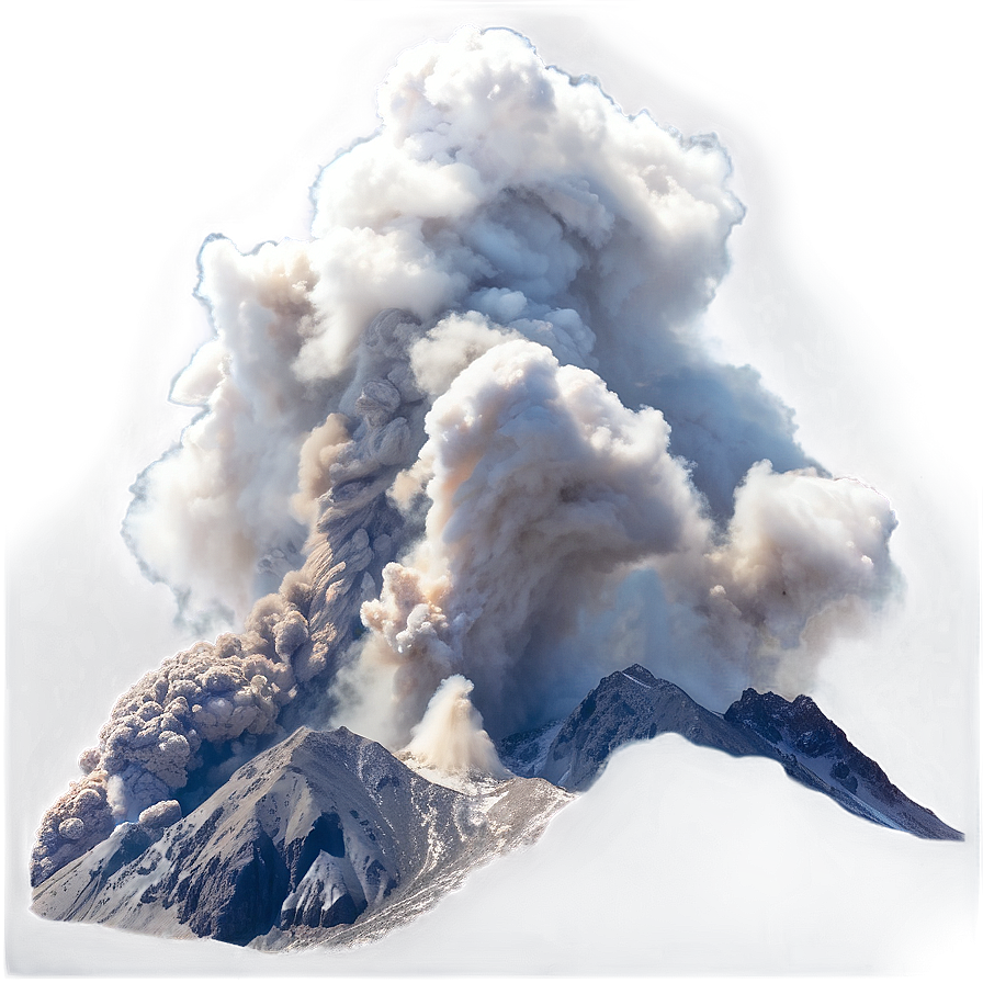 Massive Volcano Eruption Png 55