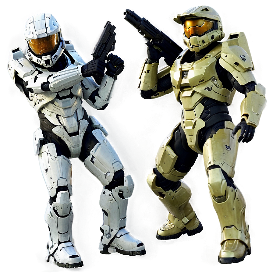 Master Chief And Spartan Locke Png 05212024