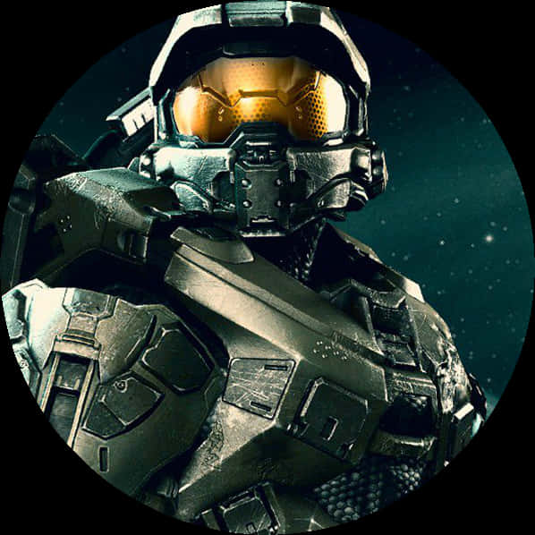 Master Chief Close Up Portrait