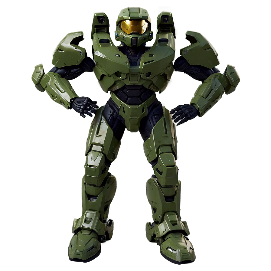 Master Chief Halo Legendary Armor Png 38