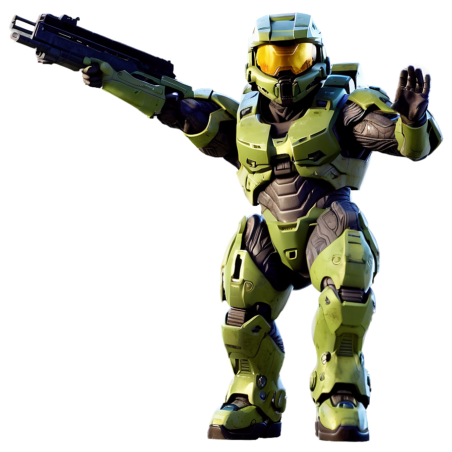 Master Chief Halo Reach Style Png Prf95