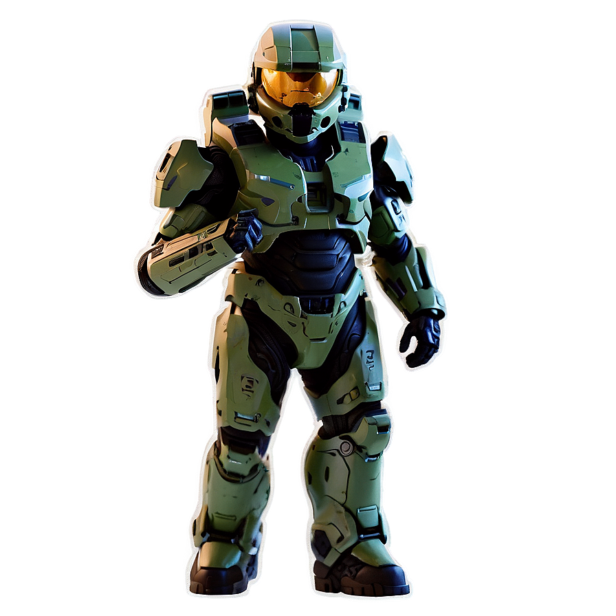 Master Chief Halo Side View Png 63