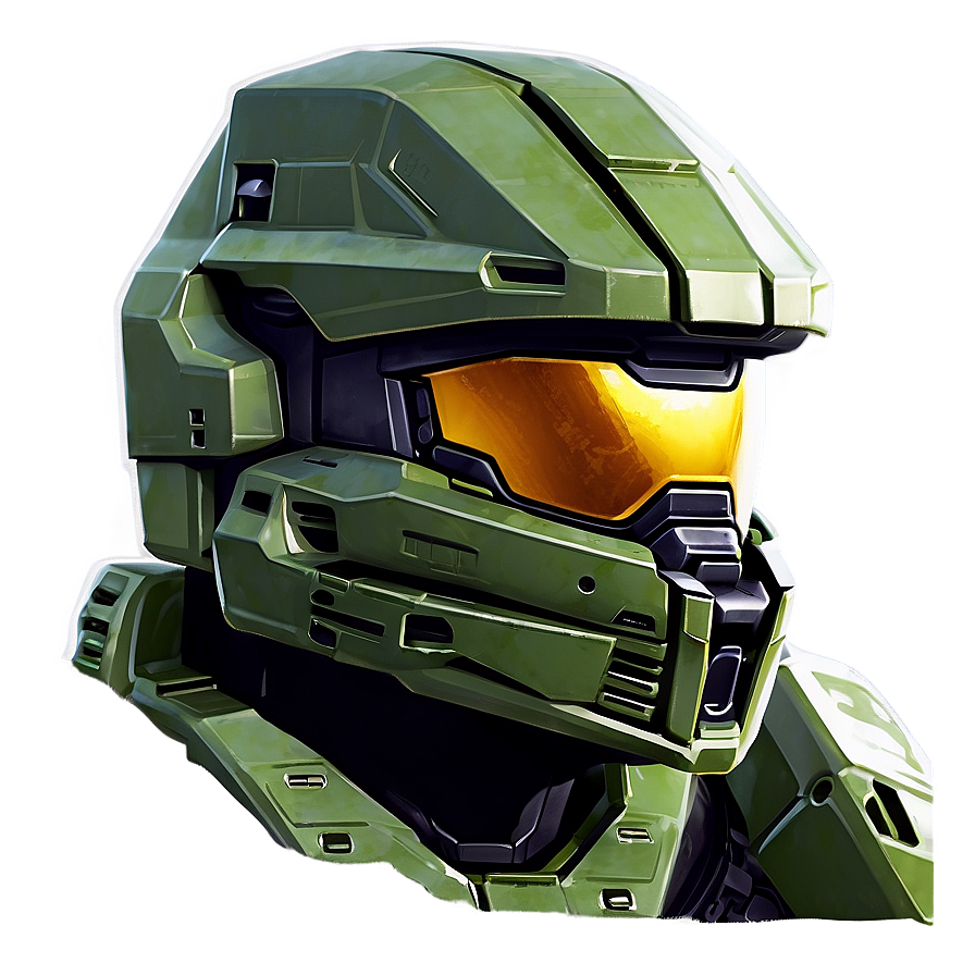 Master Chief Halo Side View Png Mjq38