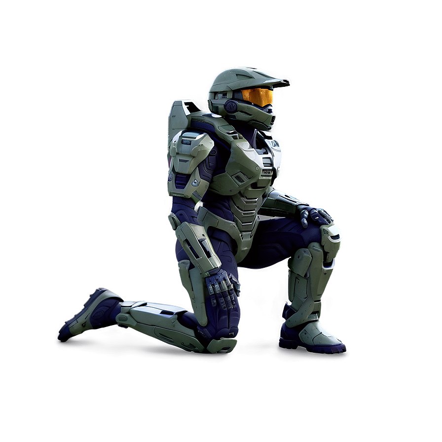 Master Chief Halo Signature Pose Png 3