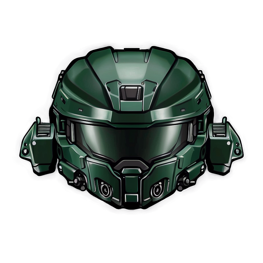 Master Chief Helmet Back View Png 06132024