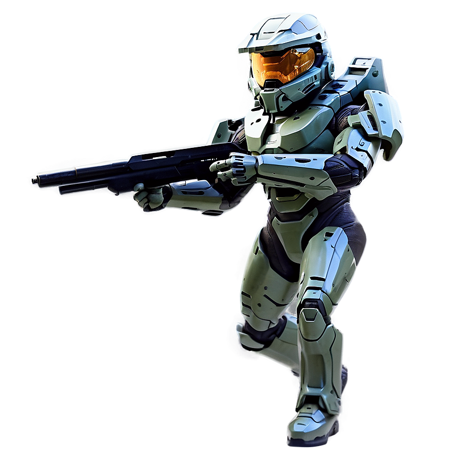 Master Chief Sci-fi Background Png Nul