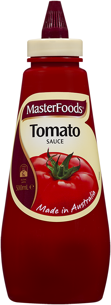 Master Foods Australian Tomato Sauce Bottle