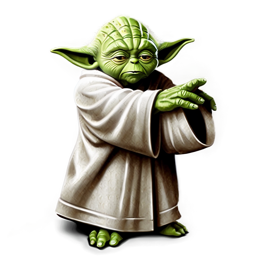 Master Yoda Cartoon Png 7