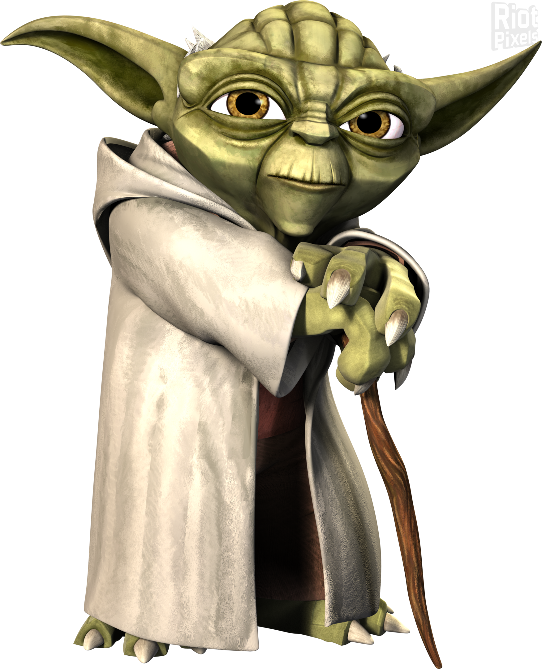 Master Yoda3 D Render