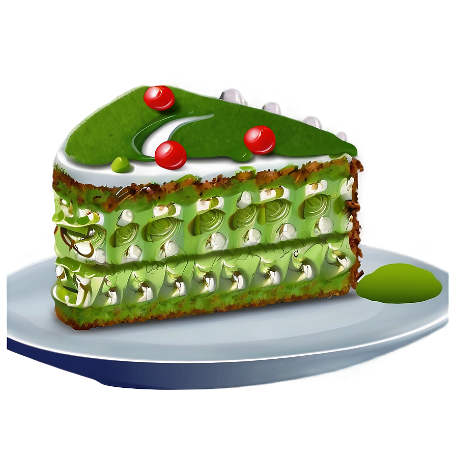 Matcha Cake Png 05042024