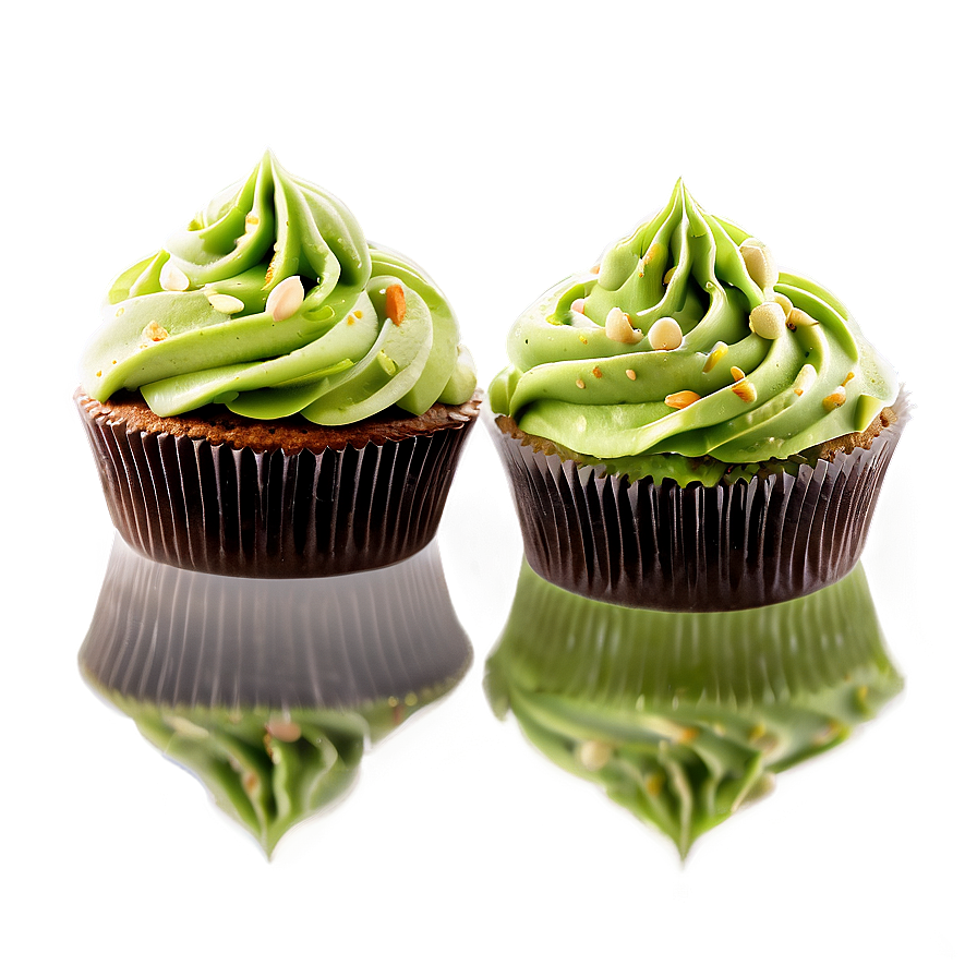 Matcha Cupcakes Png 46