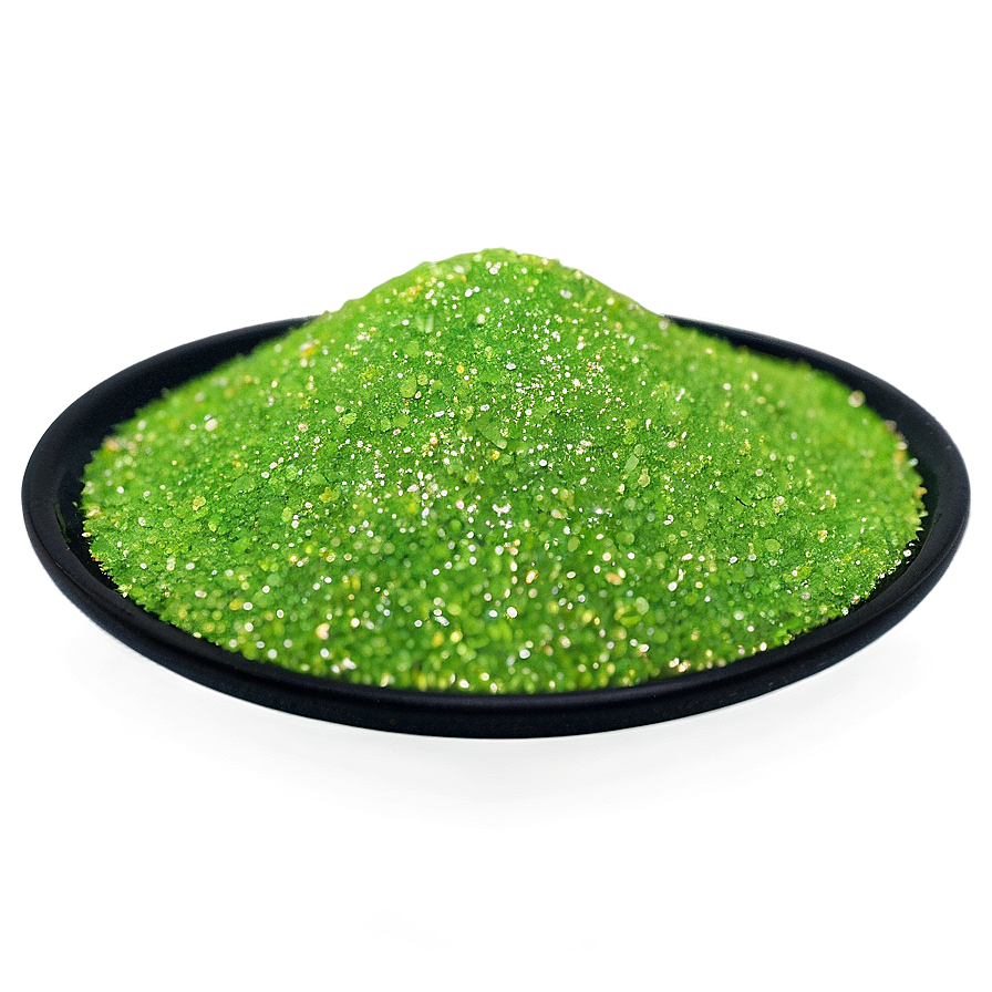 Matcha Green Glitter Png 40