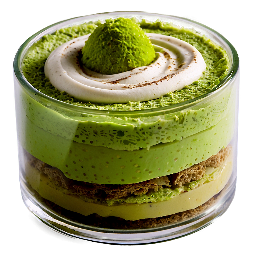 Matcha Green Tea Tiramisu Png 42