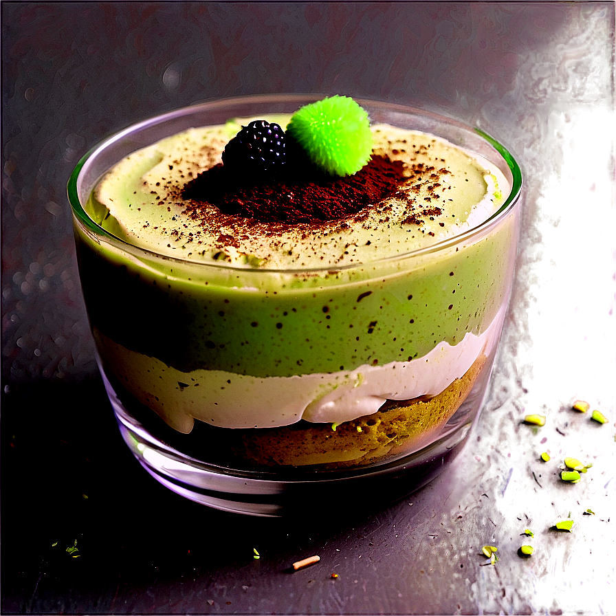 Matcha Green Tea Tiramisu Png Tjh90