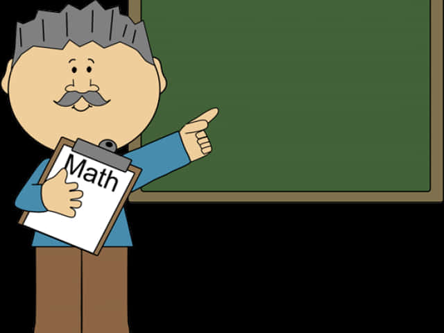 Math Teacher Clipart