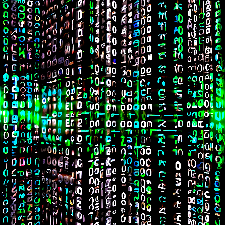 Matrix Code Cyber Tunnel Png 06252024