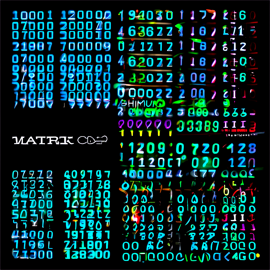 Matrix Code Cybersecurity Png Ovs