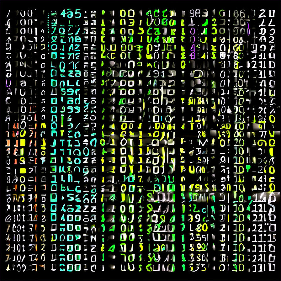 Matrix Code Data Matrix Png Paj73