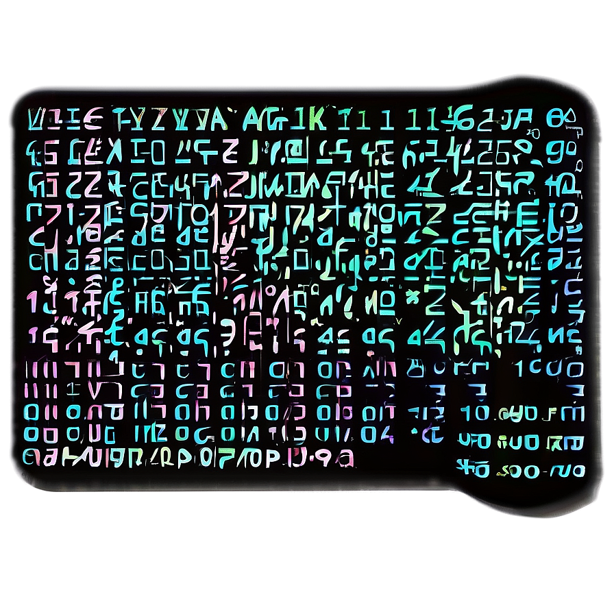 Matrix Code Digital Cipher Png Ojw93