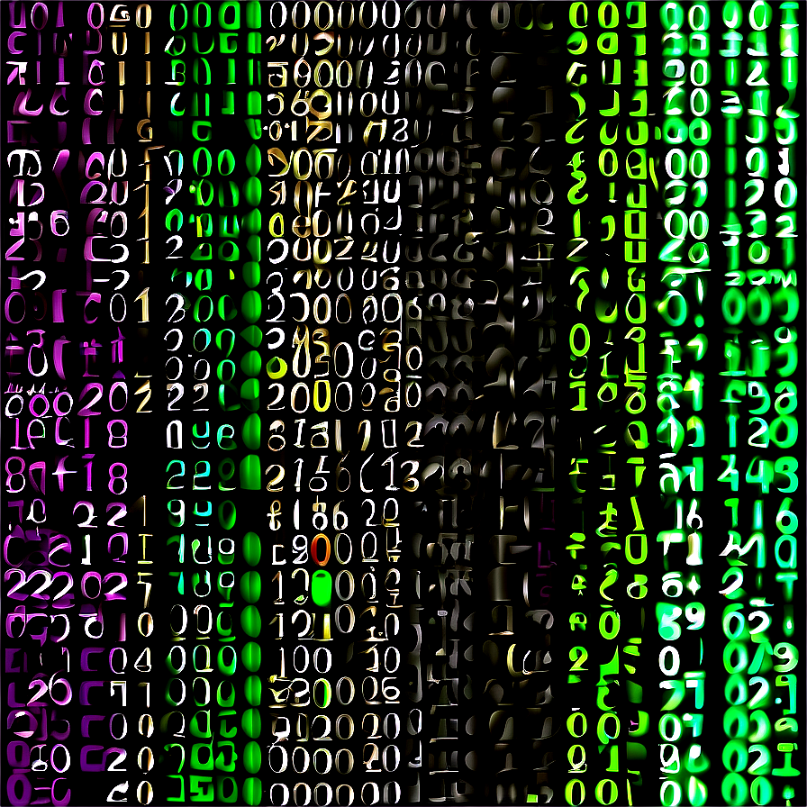 Matrix Code Glitch Art Png Jkp