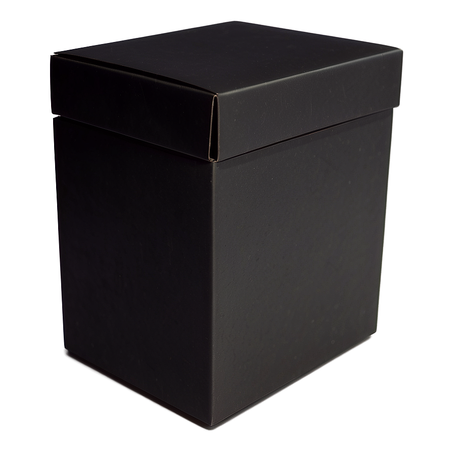 Matte Black Box Png 05252024