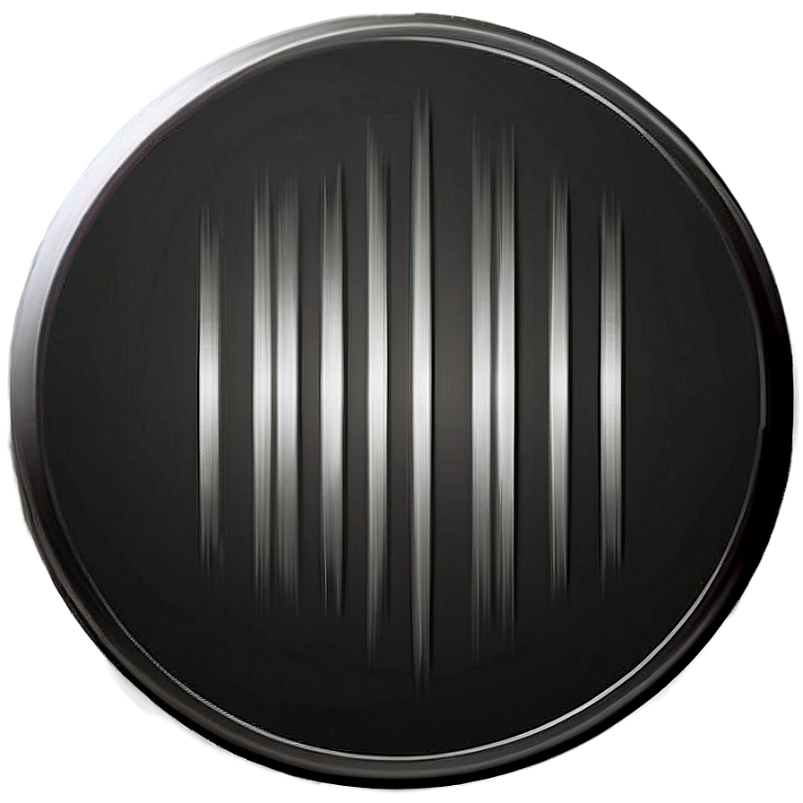 Matte Black Circle Image Png 22