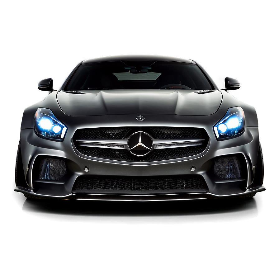 Matte Black Mercedes Benz Gtr Png Fpg24