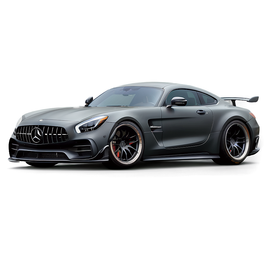 Matte Black Mercedes Benz Gtr Png Yis61