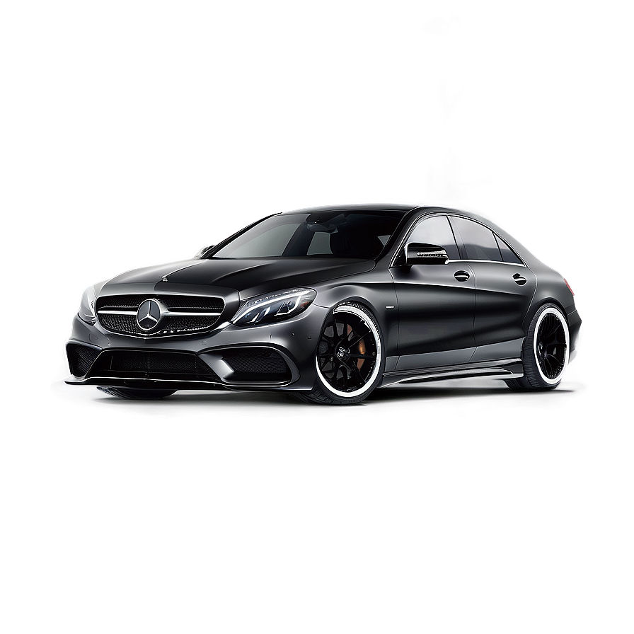 Matte Black Mercedes Png 37