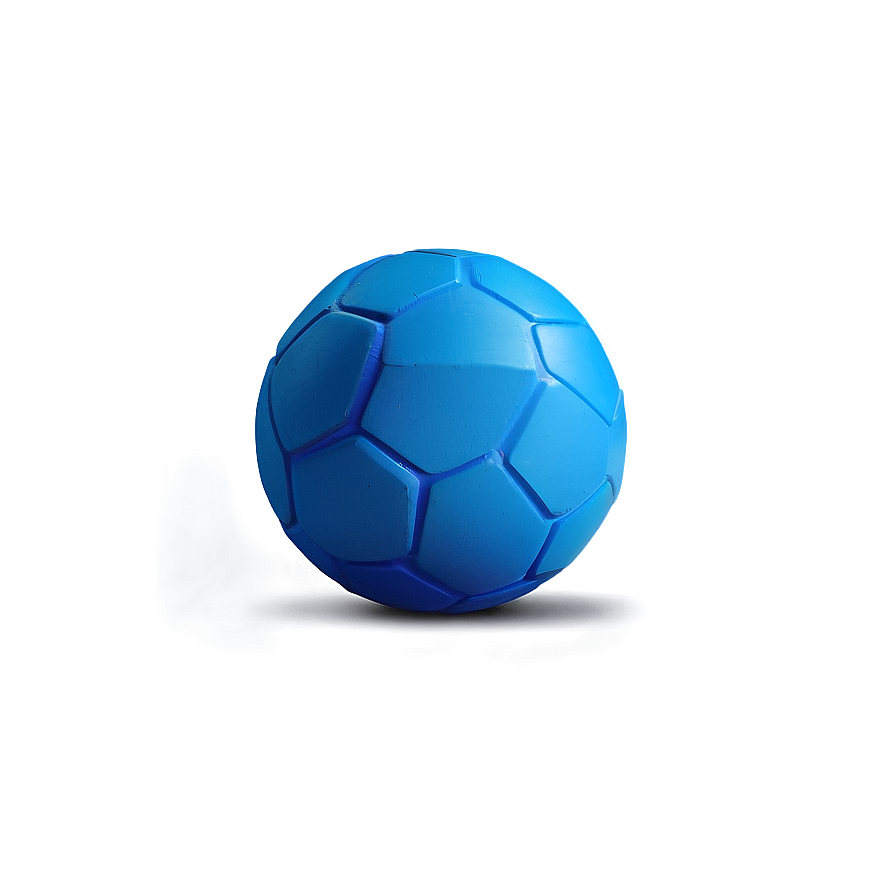 Matte Blue Ball Png 33