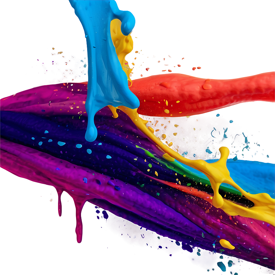 Matte Color Splash Png 23