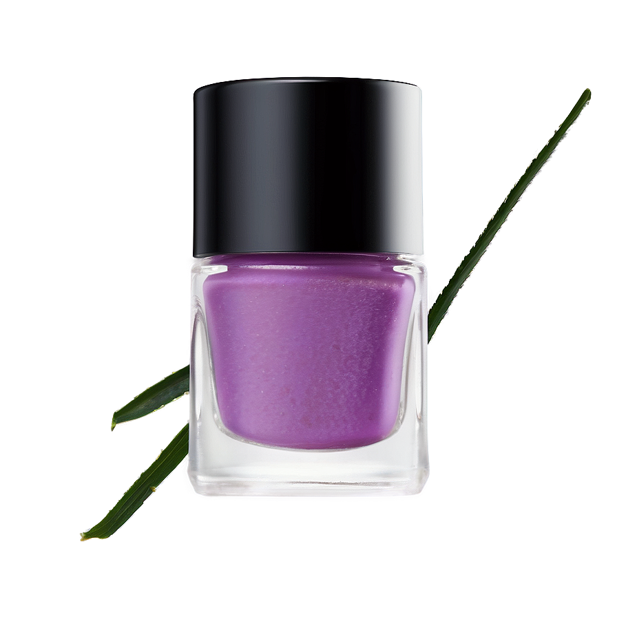 Matte Nail Polish Bottle Png 06292024