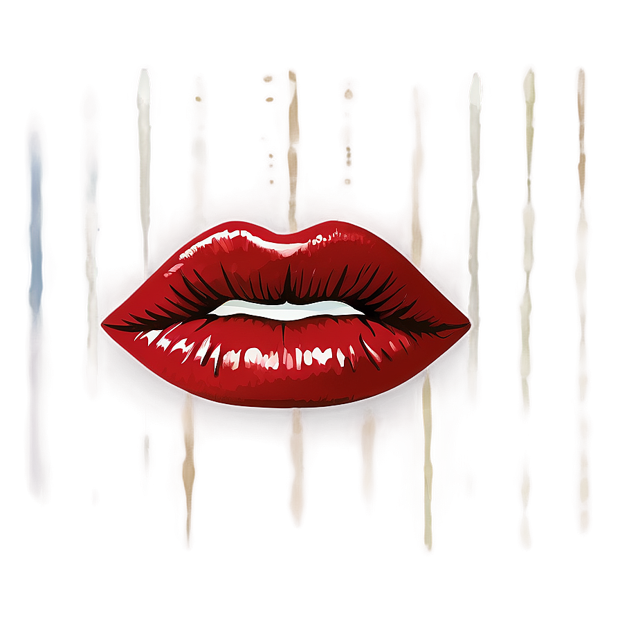 Matte Red Lips Png Cpv68