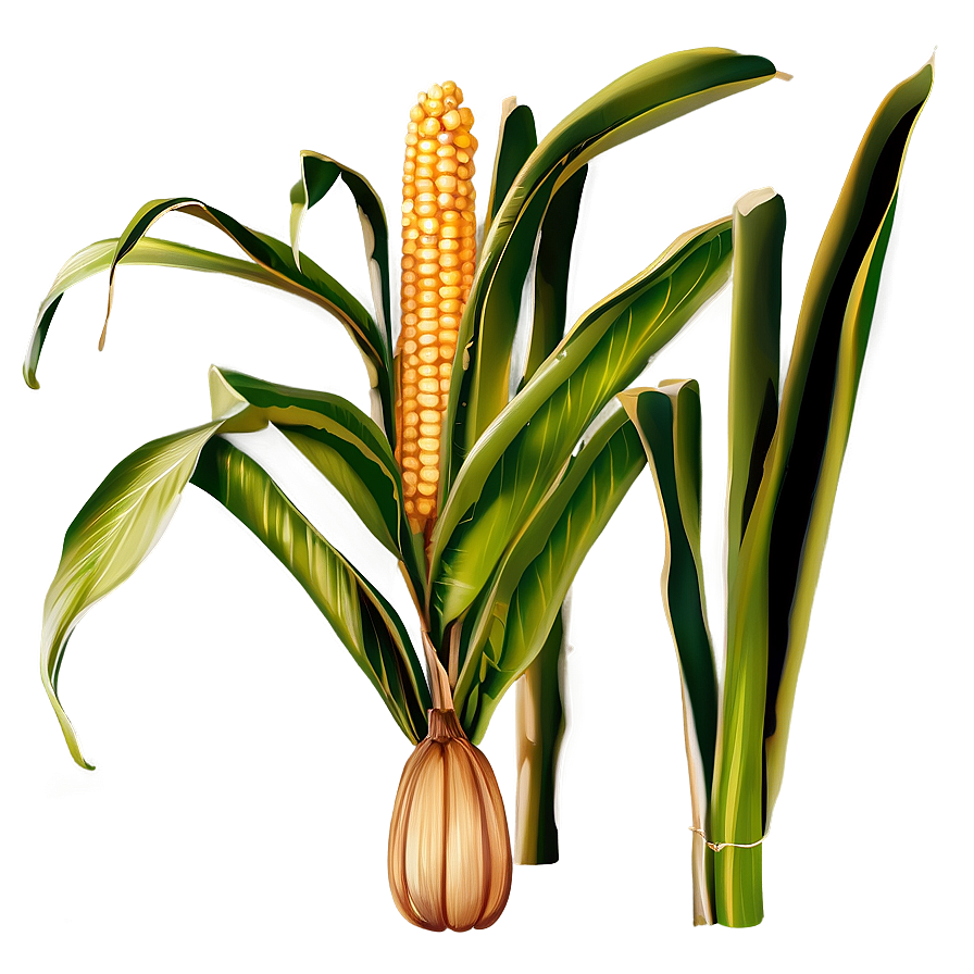 Mature Corn Stalk Png Qwo