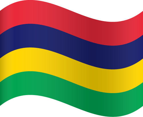 Mauritius Flag Waving