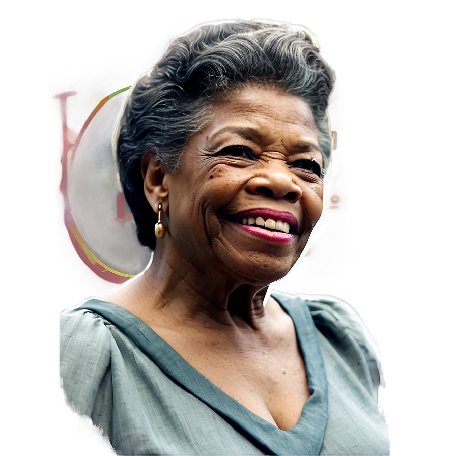 Maya Angelou Timeless Influence Png Acg68