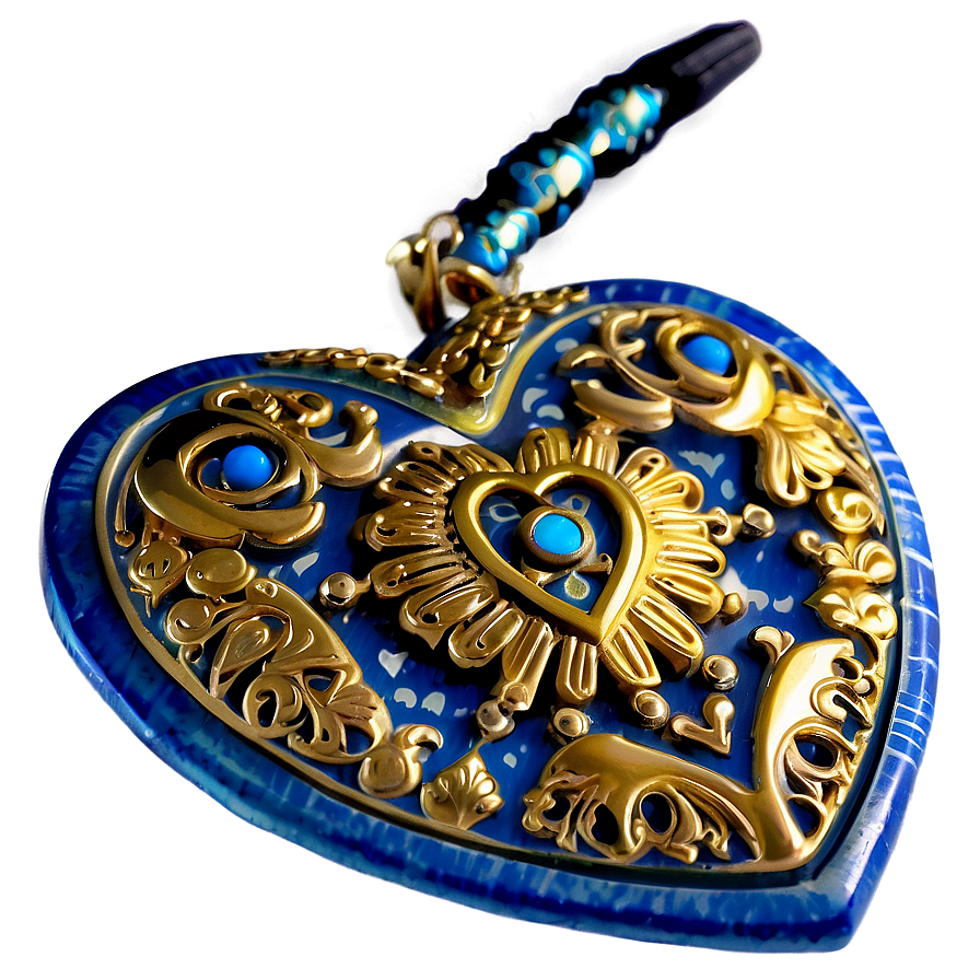 Maya Blue Heart Png 88