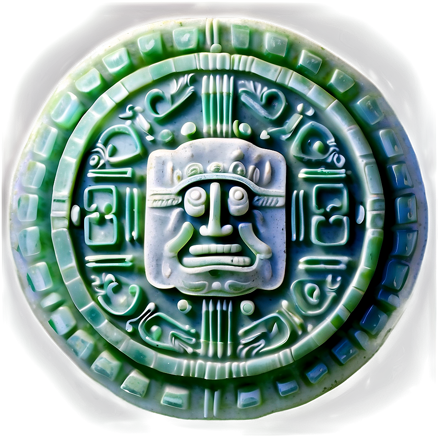 Mayan Jade Artifact Png 25